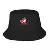 HOCKEY CANADA Bucket Hat Rave Sun Hat Luxury Unisex Hat Unisex Womens