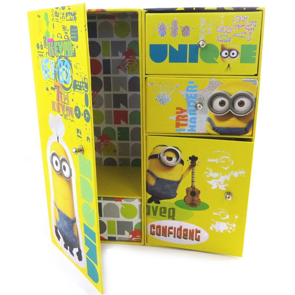 Minions [M9776] - Armoire coloriage 'Minions' (13 pièces) 43x33 cm