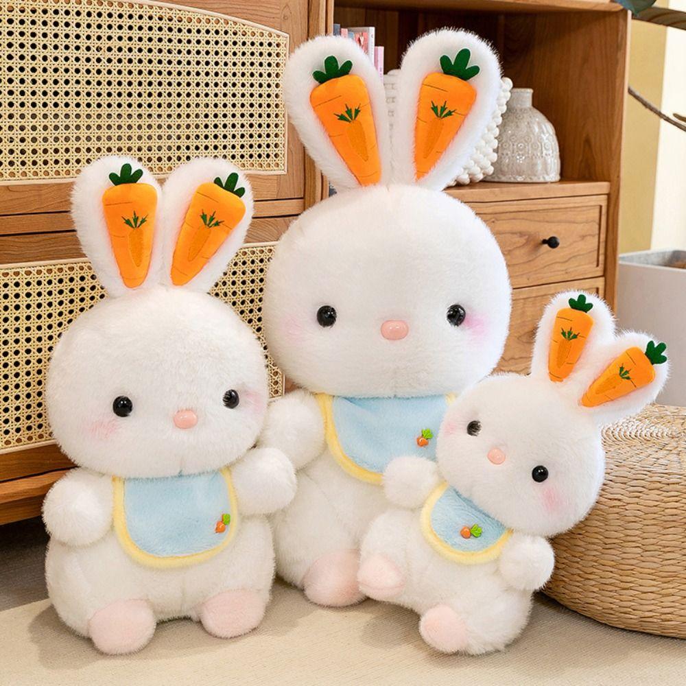 Kawaii Rabbit Plush Doll Cute Animal Stuffed Toys Kids Gifts Rabbit Plush Toy  Boys and Girls