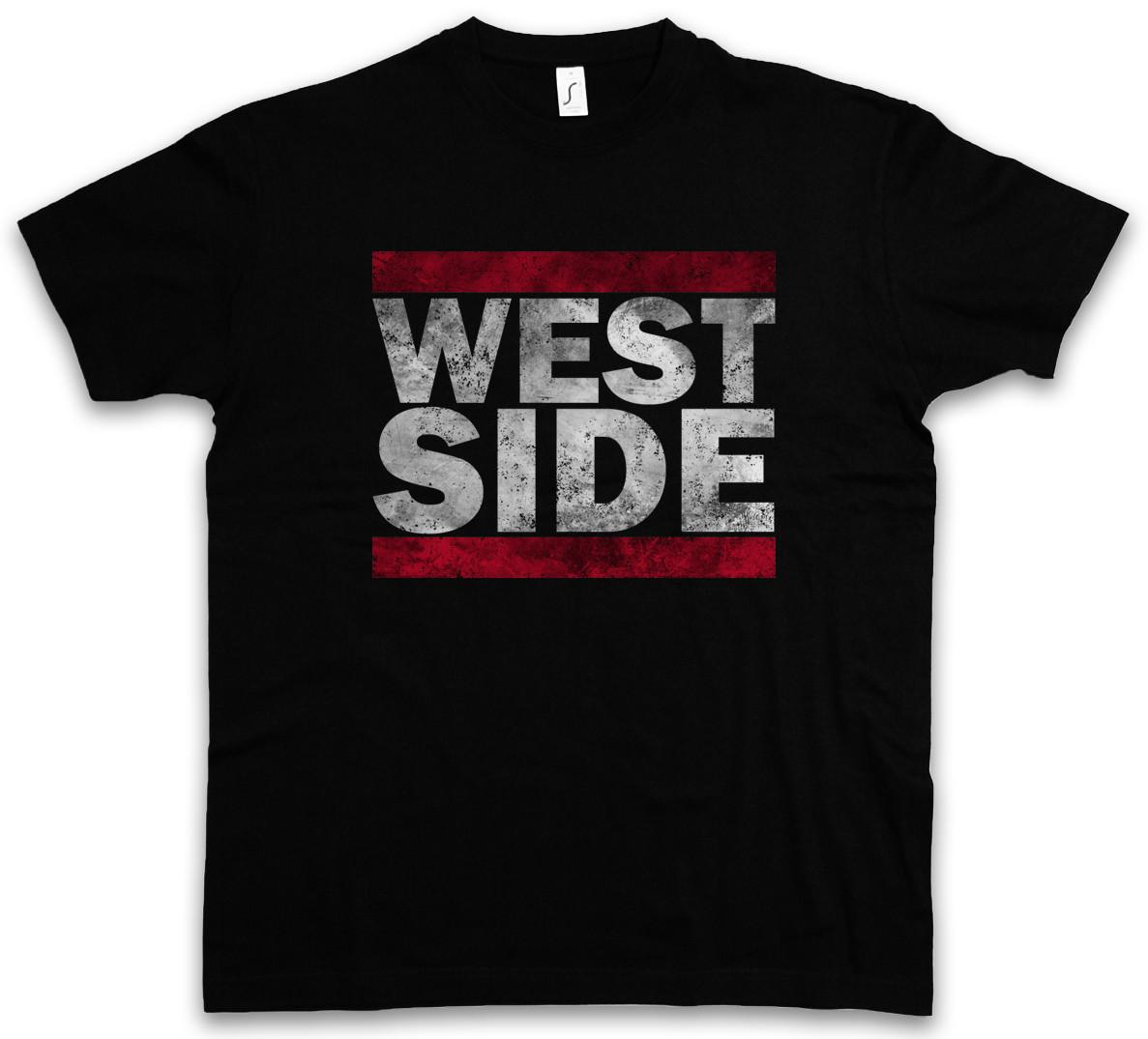 WEST SIDE T-SHIRT Run Fun Shirt DMC East Coast USA United States Band XXL