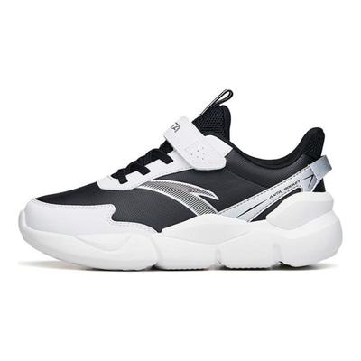 Bequeme Rutschfeste Langlebige Low-Top Kinder Laufschuhe Kinder Sneaker Schwarz Weiß A312345567H-6
