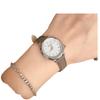 Retro Round Small Fragrant Wind Light Luxury High-End Atmospheric Belt Women'S Watch