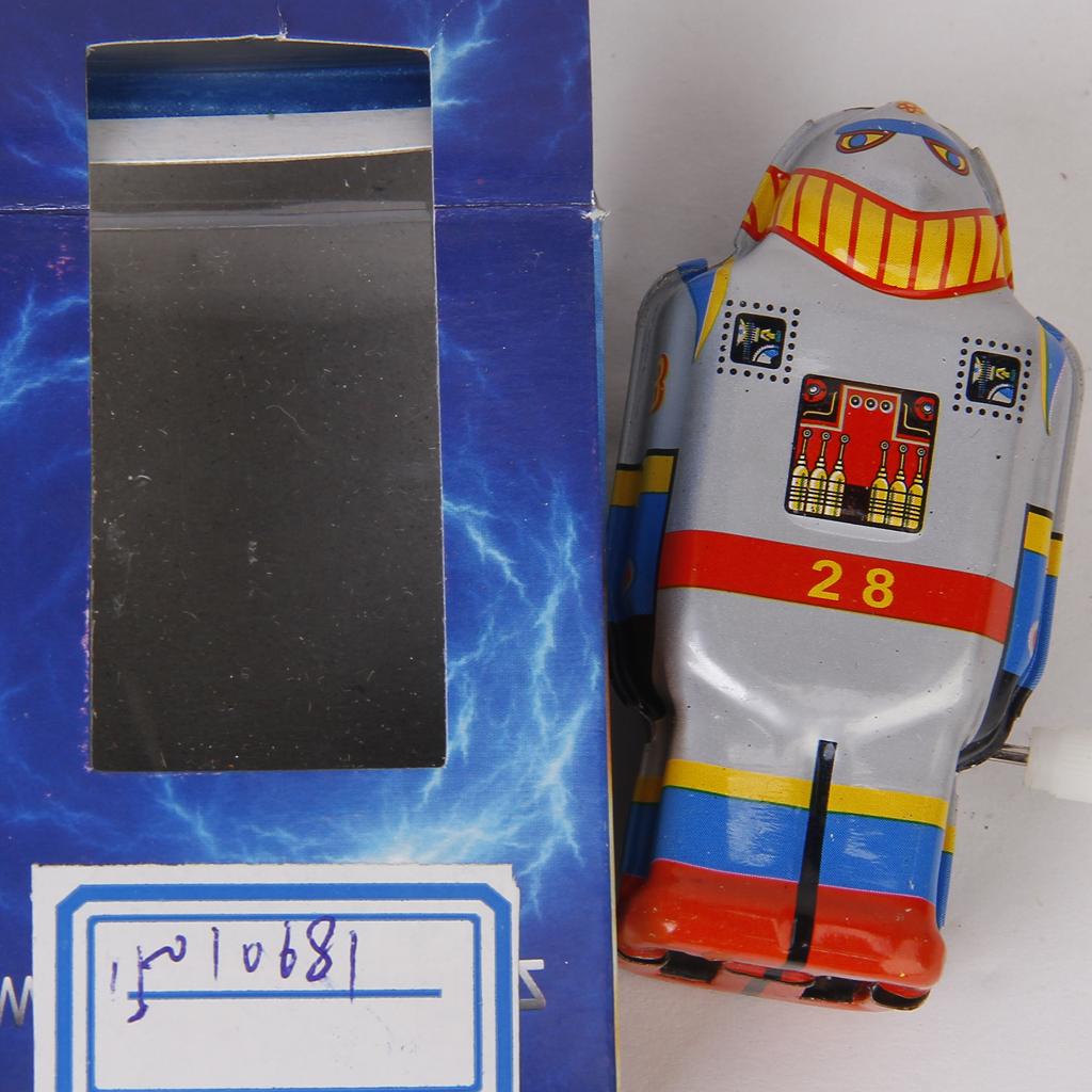Vintage Tin Robot Toy MS 493