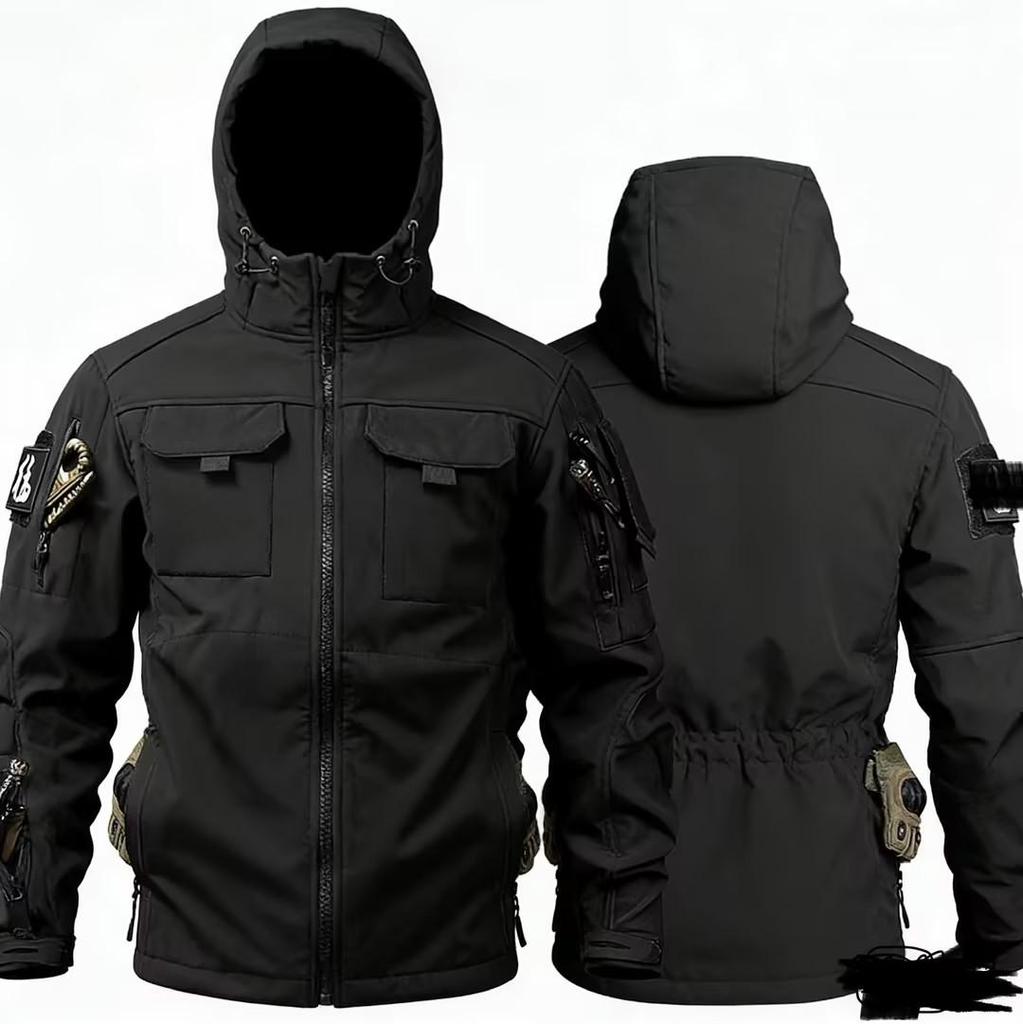 Beetle Invader Tactical Softshell Windbreaker: Waterproof Outdoor Autumn/Winter Jacket