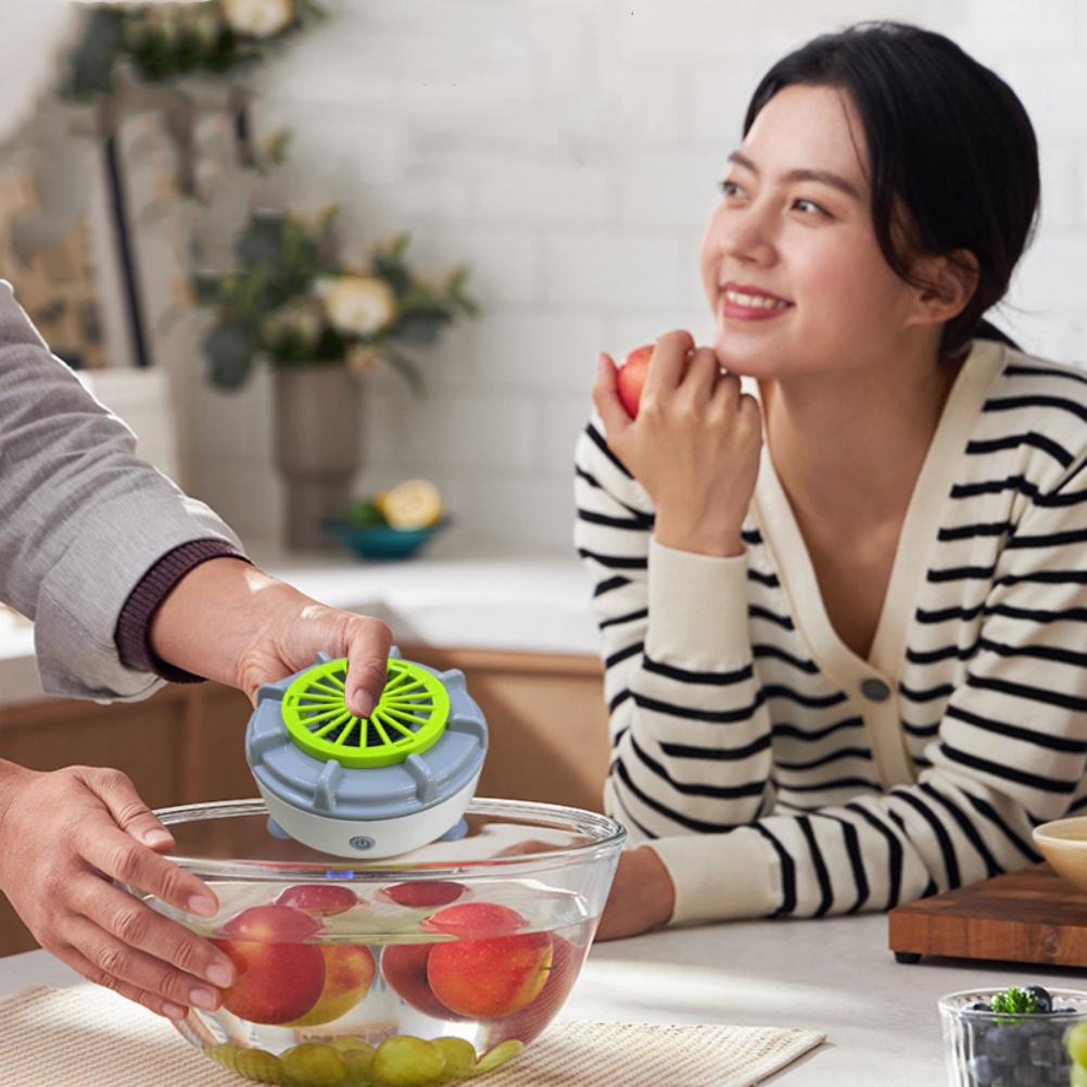 Obst- und Gemüsewaschmaschine Obstreiniger Gerät Gemüsereiniger Obst- und Gemüsepürierer für die Küche
