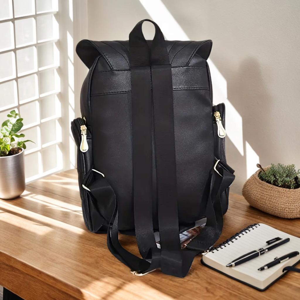 PU Embossed Owl Backpack Fashionable and Cute Cartoon Animal Backpack Travel Trendy Women's Bag Adjustable Shoulder Strap
