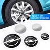 Nlxk6 4pcs Car Wheel Hub Center Cap Sticker Metal Emblem Sticker For Astra J G Insignia Corsa D Vectra C Zafira a Auto Gadgets