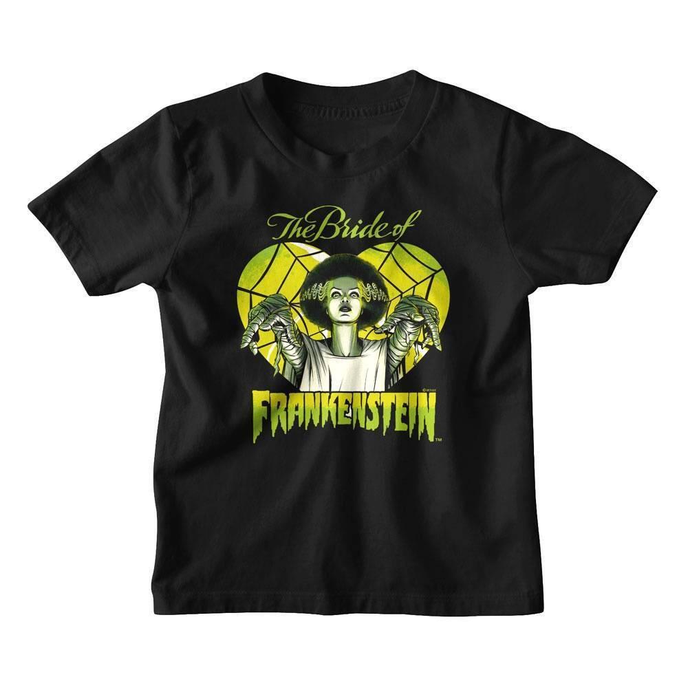 Bride of Frankenstein Heart Kids T Shirt XXXXL