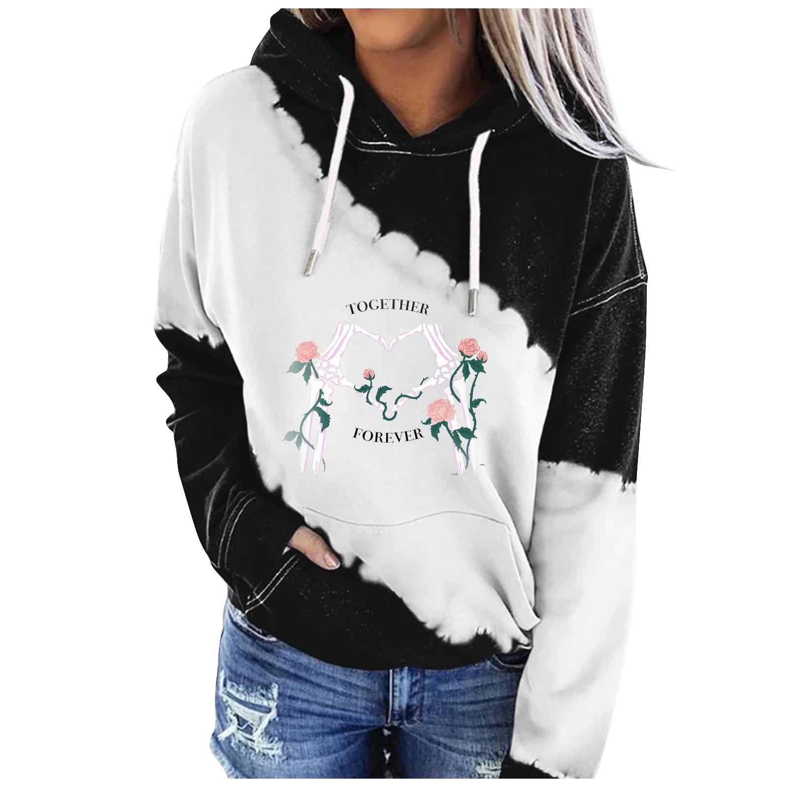 

Женская одежда, осенне-зимний Хэллоуин, круглый вырез, длинный рукав, большой свободный плюшевый утолщенный свитер, топ S чёрный