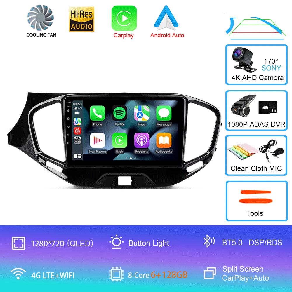 Android 14 Car Radio For LADA Vesta Cross Sport 2015-2022 Multimedia Video Player Navigation Stereo