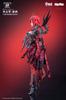 Animester WOLF MASTIFF FORCE Karasu Samurai 19 Scale PVC & ABS & Cloth & Silicone & Alloy Painted Action Figure