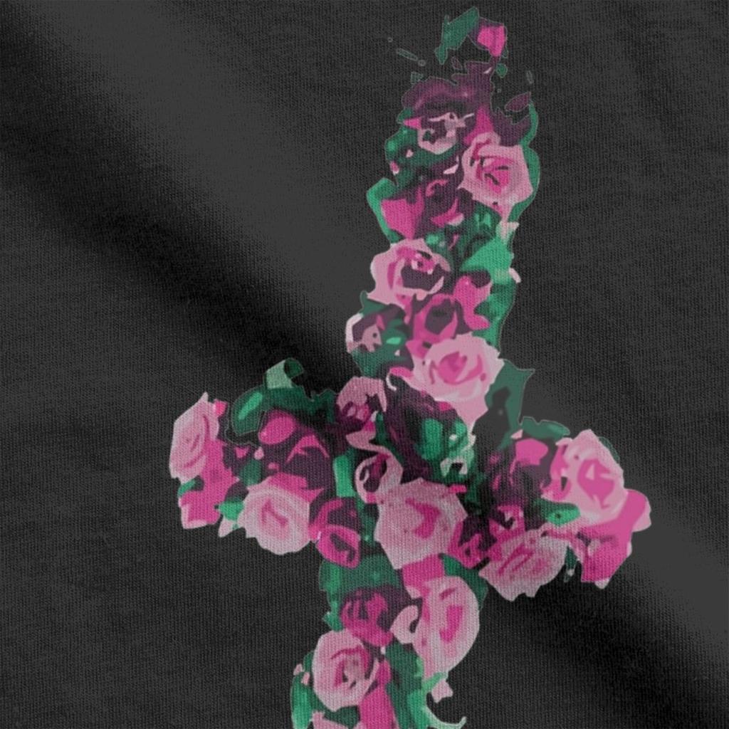 Brand New Farewell Cross T-Shirts for Men Band Unique 100% Cotton Tees Round Collar Short Sleeve T Shirts Classic Clothes