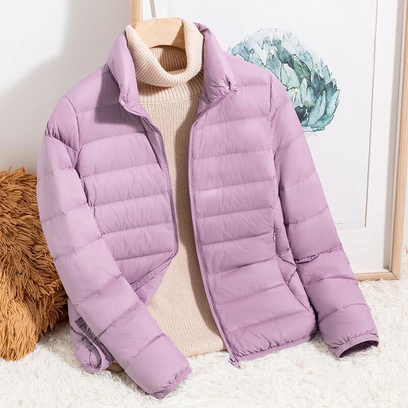 

Xuezhongfei Women s Winter Stand-Collar Slim Down Jacket XL 170/92A