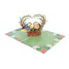 Lovebirds 3D Greeting Card Handcraft Repeatable Folding Exquisite Valentines Day Greeting Cards for