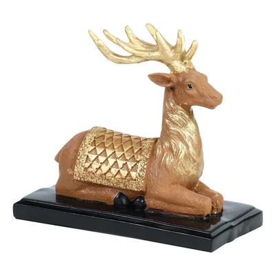 Nature-Inspired Deer Showpiece for Living Room, Hallway, Office, and Tabletop – Ideal Blend of Elegance and Serenity for Your Home