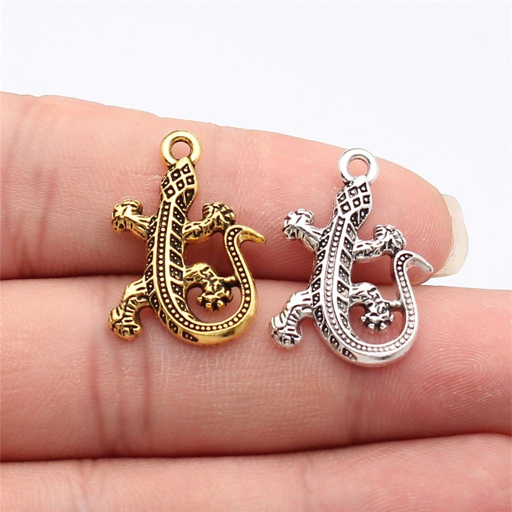 Żaby Owady Stworzenia Ogrodowe Amulet Antyczny Brąz Stop Cynku Materiały do Tworzenia Biżuterii Styl Dziecięcy Bransoletka Amulety