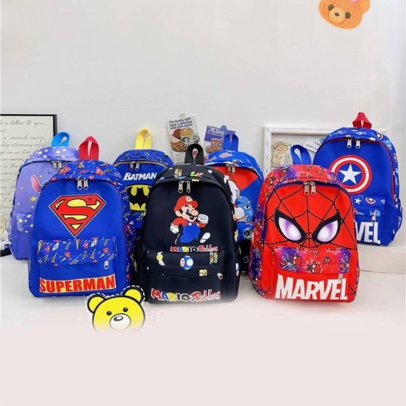 Adorable Cartoon Backpack Lightweight Oxford Toddler Bag Unisex For School