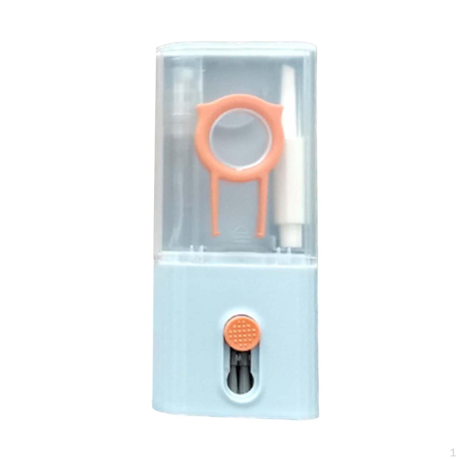 

10 in 1 Electronic Cleaner Kit Earphone Cleaning Pen Key Remover Lightweight for Screen Phone PC світло-синій колір