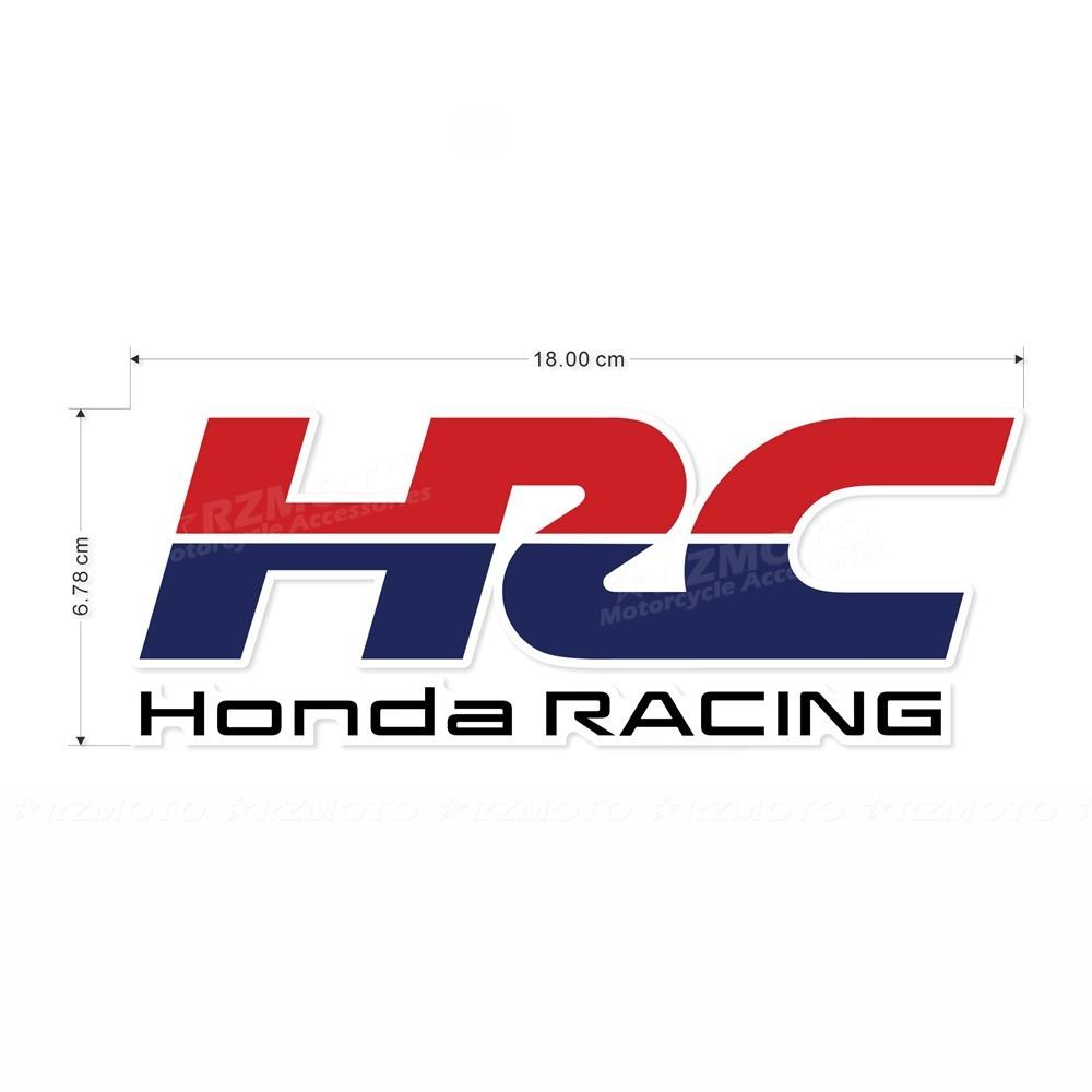 CKU5 Honda HRC Racing Motorcycle Decoration Stickers Reflective Waterproof Helmet Racing Decals CBR RCV Accessories Sponsor Stickers
