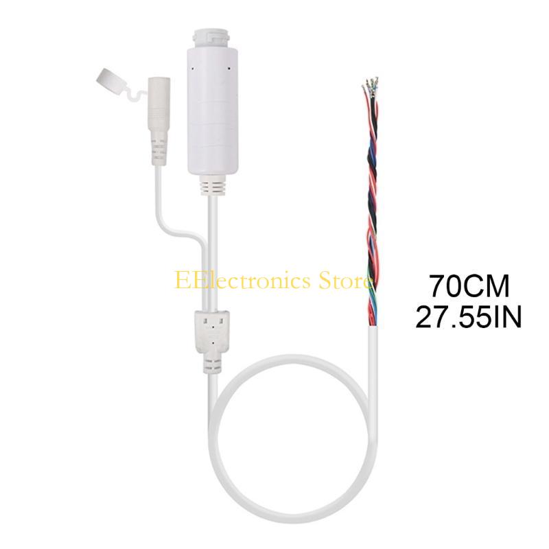 B03C PoE Splitter 48V To 12V POE Connectors Splitter Extender Injector IEEE802.3af POE Splitter Cable Replacement Part