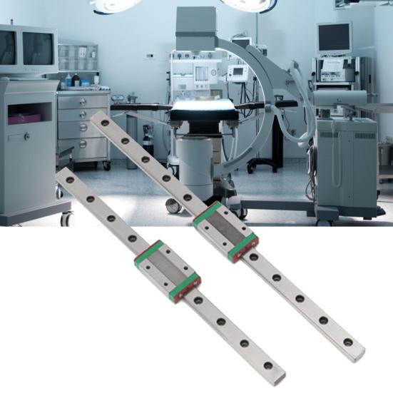 MGN12 MGN12H Führungsgleitblock Miniatur Starkes Lager Lagerstahl Hohe Härte Lineare Gleitschiene für 3D-Drucker