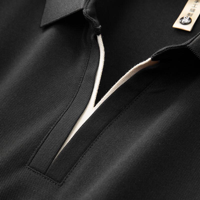 Dibenze Men's Plus Size Short Sleeve Polo Shirt