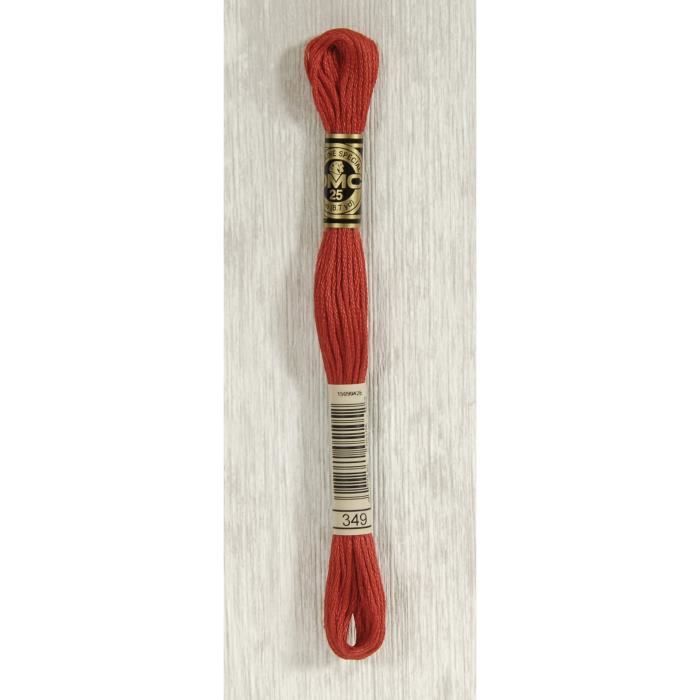 DMC Fil Mouliné 349