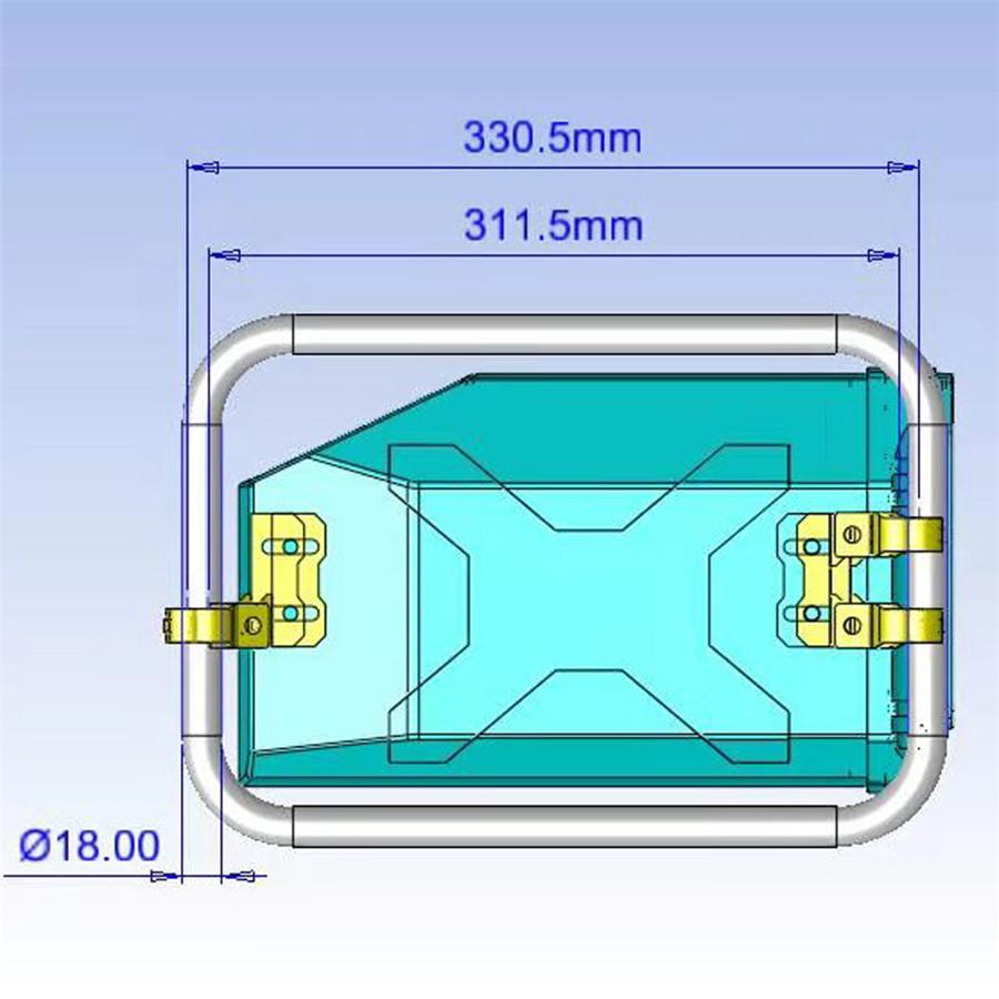 Tool Box with 2 Keys for Right Side Bracket