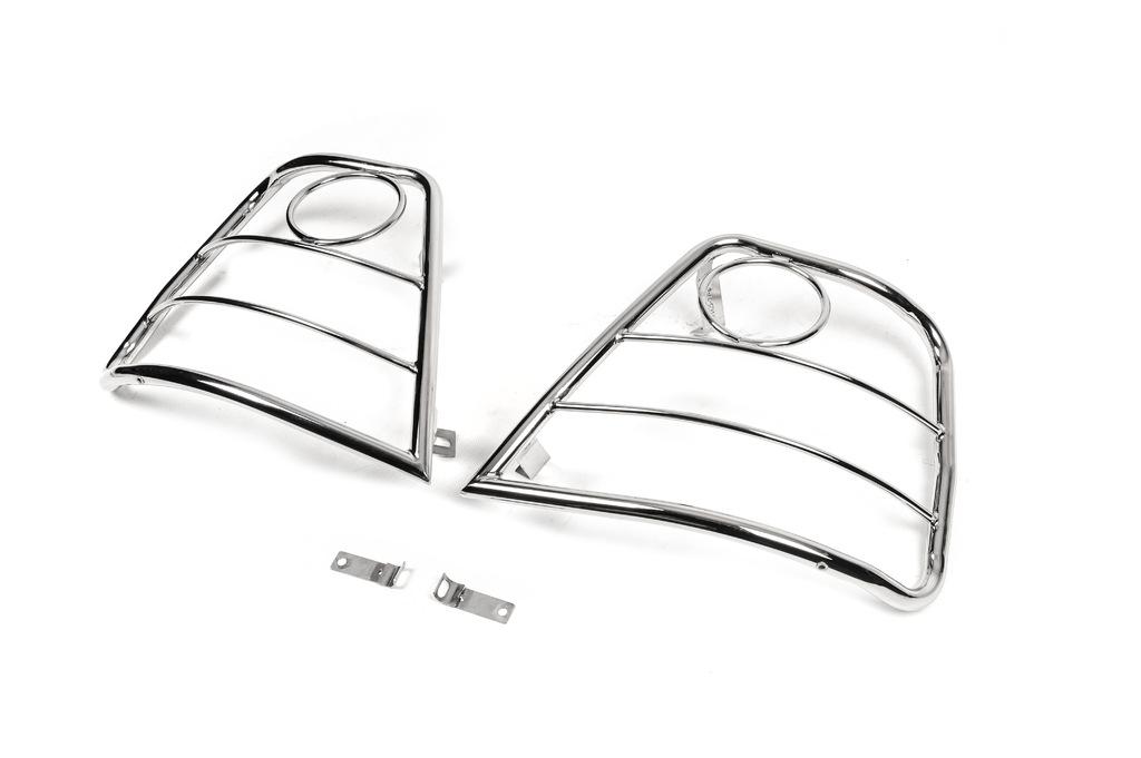 Rücklichtschutz (rostfreier Stahl) für Kia Sorento I BL 2002-2009