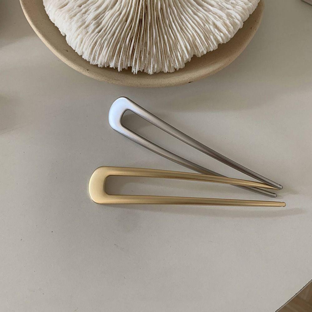 Simple Hair Sticks Metal Hair Clip High Quality Chinese Hair Pin Women Headdress