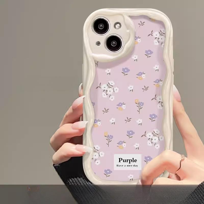 

Бантик Цветочный Подходит для чехла для мобильного телефона Apple 15 IPhone 14pro Полностью закрывающий Противоударный 13/12 Mini Силиконовый Мягкий iPhone 6s Plus