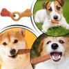 Dog Treat Stick Holder Dog Bully Stick Holder Anti choking dog chewing wooden stick holder pet teeth cleaning Pet Supplies