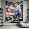 That Time I Got Reincarnated as a Slime Wall Tapestry Aesthetic Wall Hanging Printed Fabric Blanket Decorative Tapestries for Bedroom Living Room Home