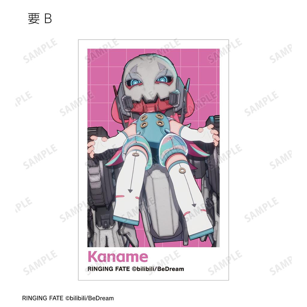 TV anime trading illustration cards BOX of 16 "RINGING FATE"