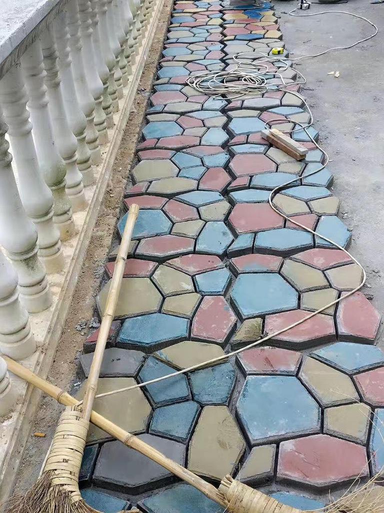 Pflastersteinform für Beton- und Granitoberflächen