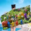 P-pikmin Game Big Microfiber Beach Towels Quick Dry Towel Sand Beach Towels Pool Towel For Travel Swim Pool Yoga