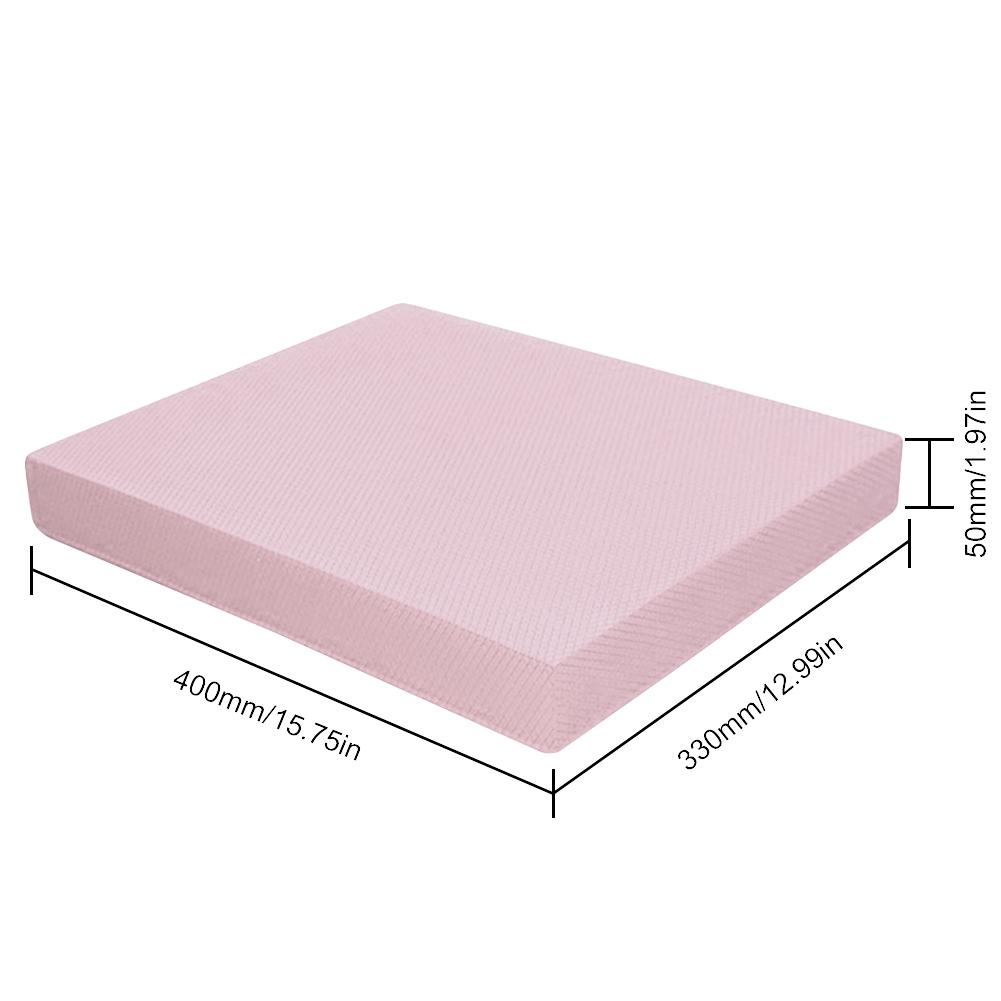 Yoga Mat Soft Balance Pad TPE High Rebound Exercise Pad Thick Cushion Pilates Balance Board for Fitness Training Body Building