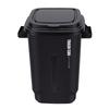 73L Trash Can with Lid Large Capacity Waste Bin with Handles Storage for Kitchen Bathroom  