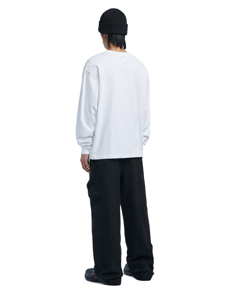 Nomaenyueol Basic Long Sleeve Tee - White