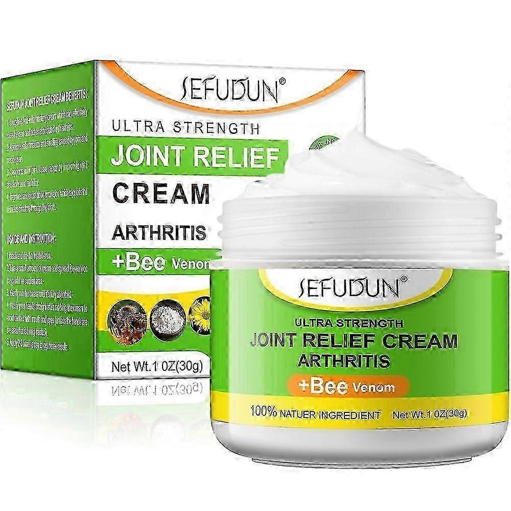 3pcs Bee Venom Joint Cream Relieves Pain Lumbar Spine Hand Foot Plaster Joint Shoulder And Neck Pain Massage Care Cream Health Care