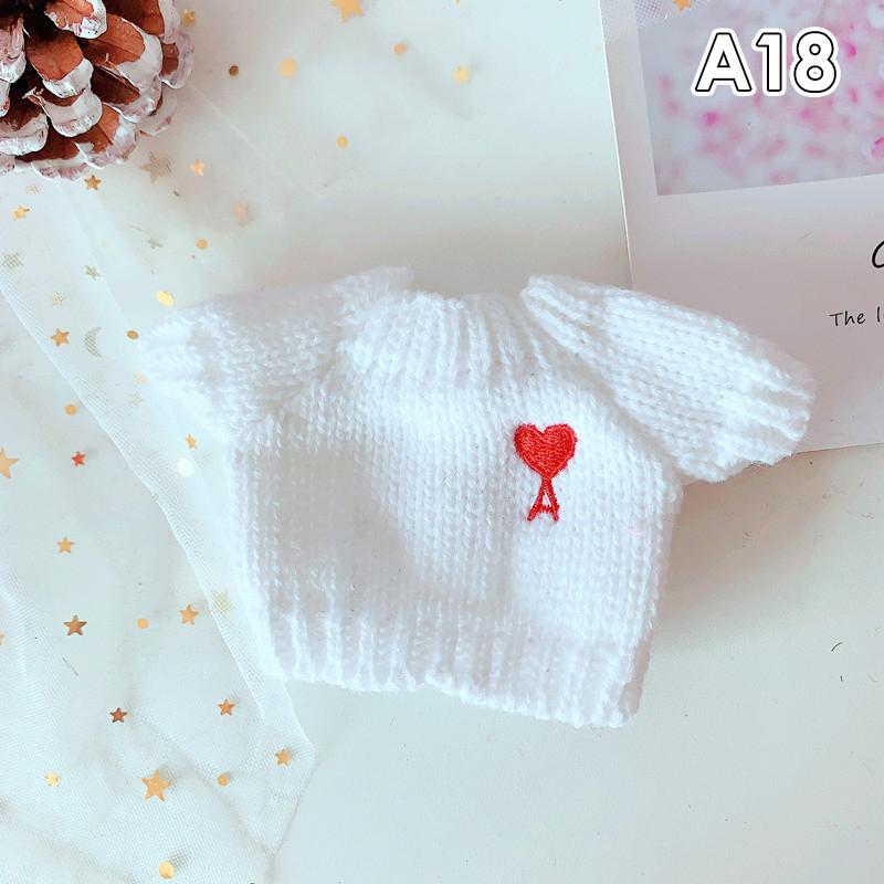Doll Clothes For 20Cm Doll Plush Doll'S Clothing Sweater Stuffed Toy Accessories