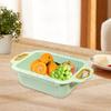 Adjustable Kitchen Sink Colander with Easy-Grip Handle