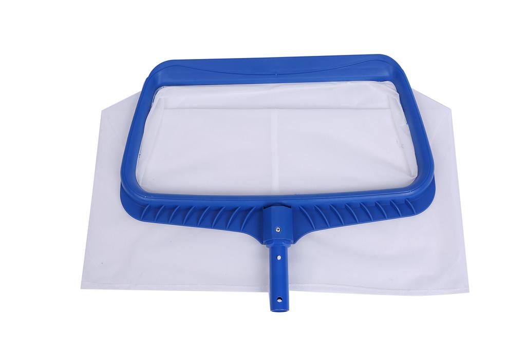Splenno Large Net with Scraper Function for Cleaning Leaves and and Outdoor Baths Debris, Pools, (Fine Mesh)