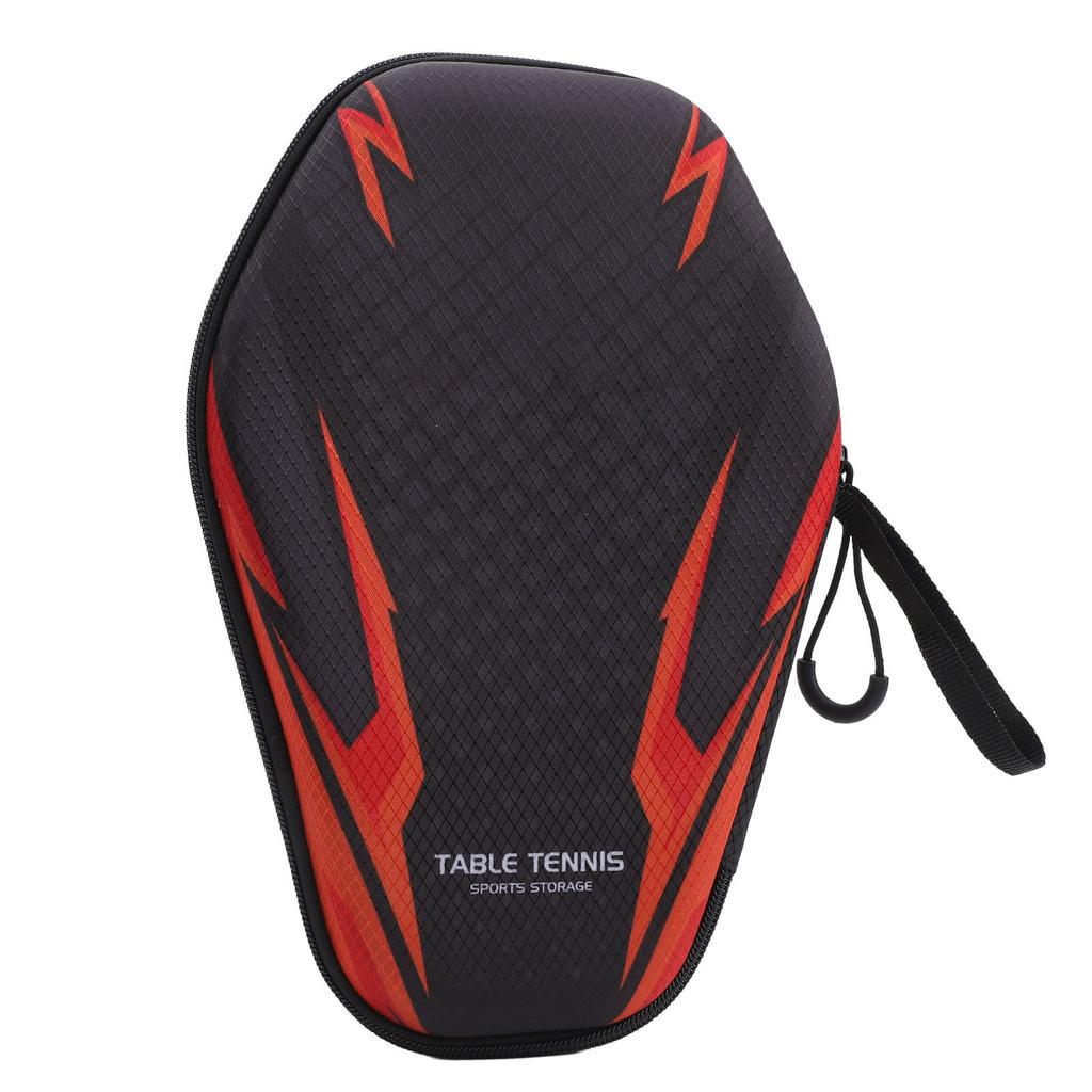 Table Tennis Paddle Cover Heavy Duty Extra Support Hard Shell Water Resistant Fits Up To 2 Paddles
