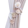 24TE Artificial Flower Curtain Clip Flexible Window Drapery Holdback for Living Room
