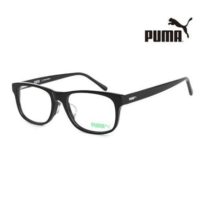 Puma Eyeglass Frames PE0020OA 001 Square Horn-rimmed Glasses for Women and Men