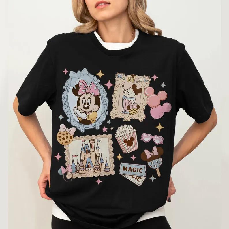 Cute Magical Pastel Park Snacks T Shirt Unisex 8