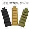 Outdoor Tactical Cartridge Case Storage Bag, a Round Shotgun Bag Made of Nylon Fabric, Is Used for Hunting