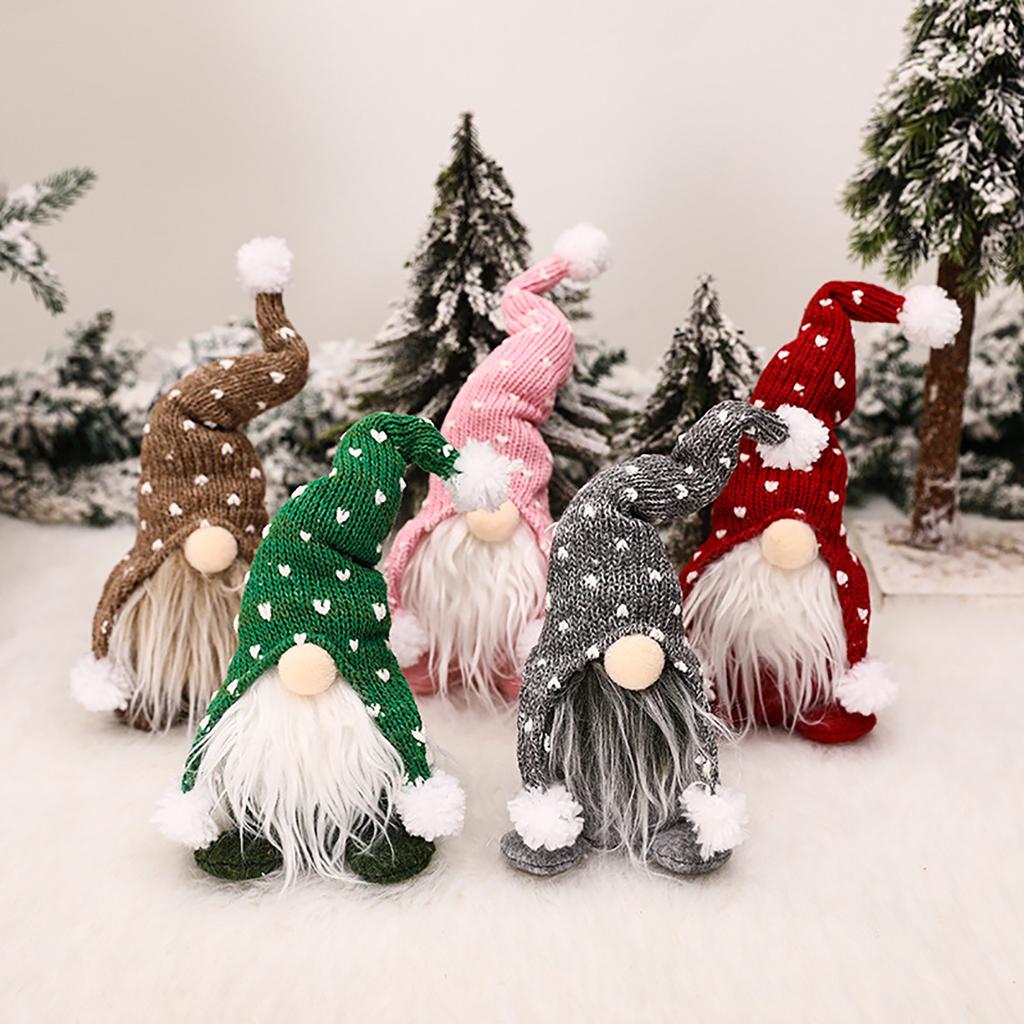 Santa Cloth Doll Birthday Present For Home Christmas Holiday Decoration