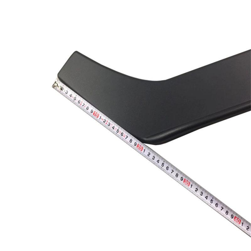 New 2Pcs Black 62cm Car Bumper Spoiler Rear Lip Angle Splitter Diffuser Anti-crash